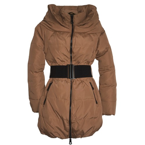 Warme daunenjacke taupe - warme,