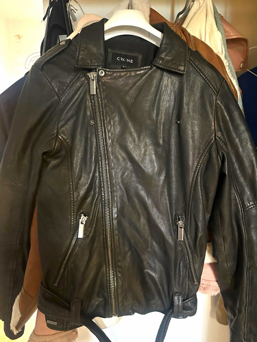 Crone damen biker - crone, lederjacke